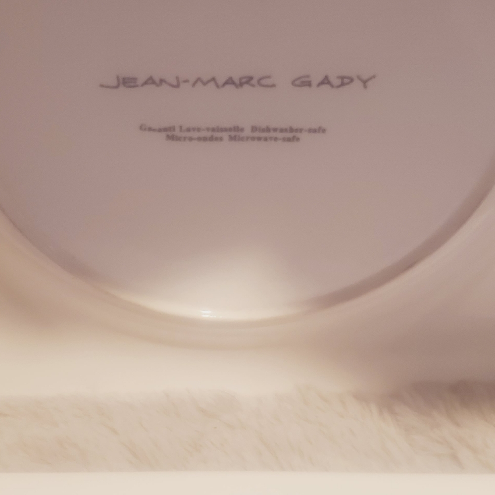 Porcelain Designer Jean-Marc Gady plates (2)